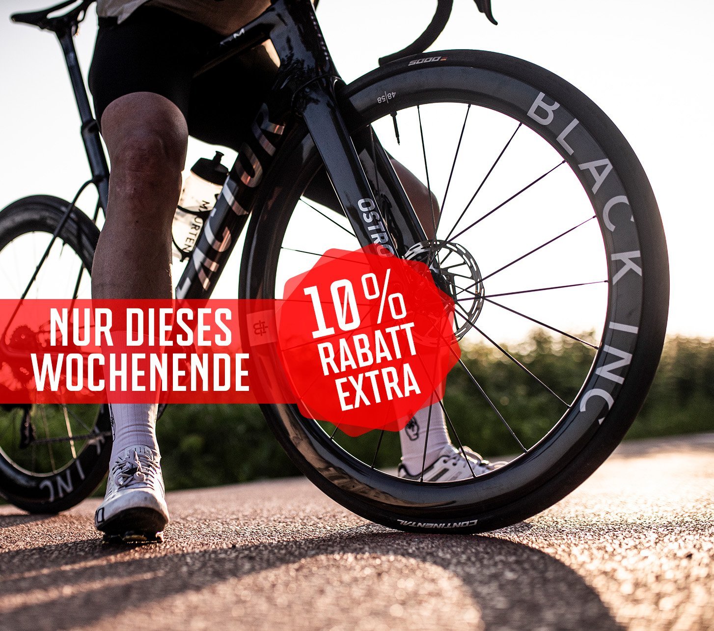 10% auf Reifen und Laufräder