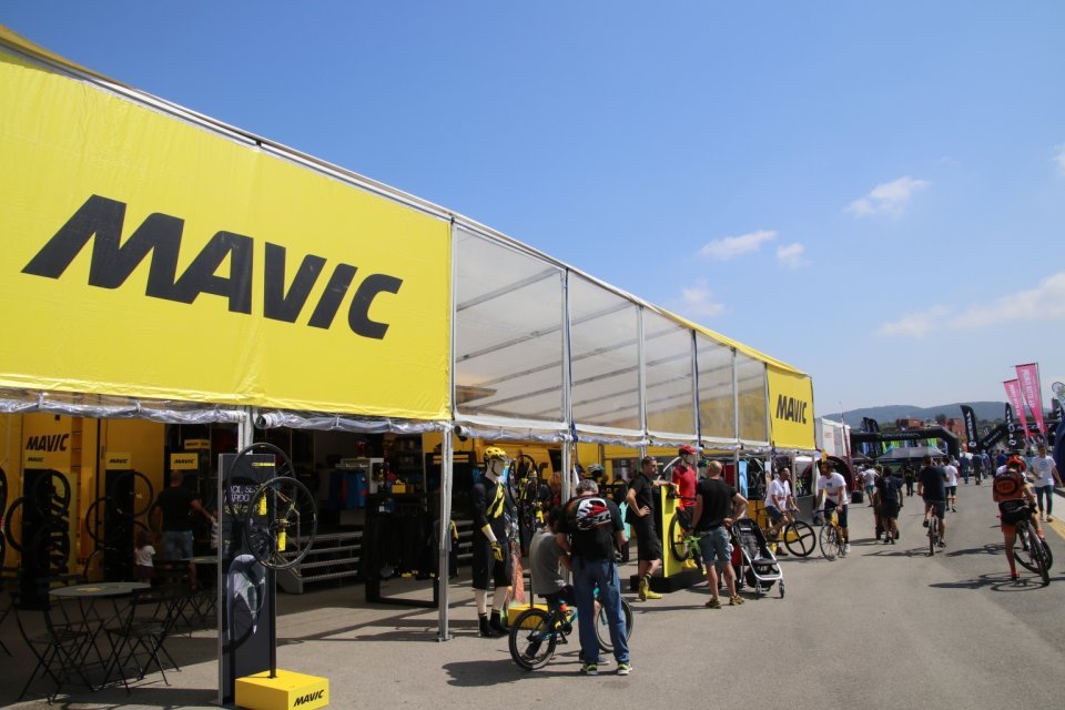 Big names like Mavic did not want to miss the first Sea Otter Europe. 
