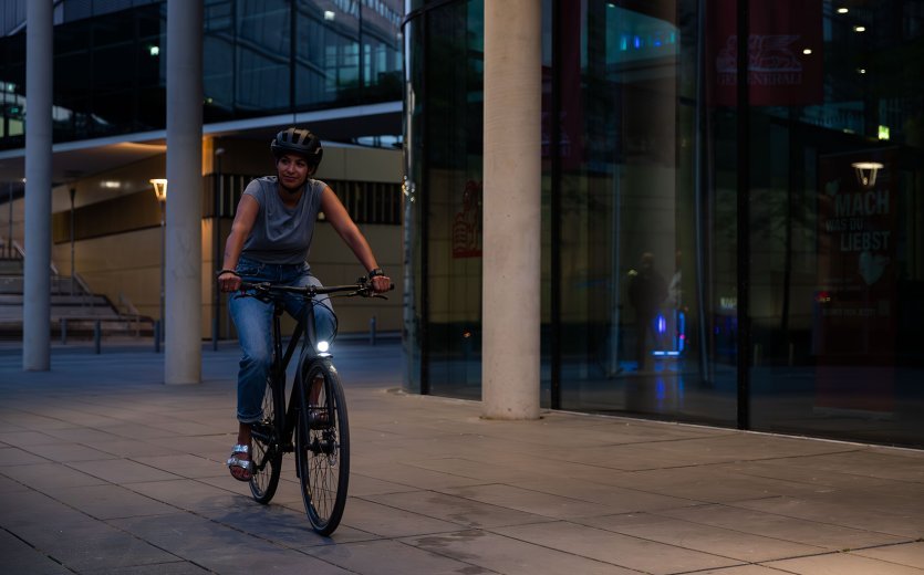 Nie wieder ohne Licht, dank integrierter Beleuchtung