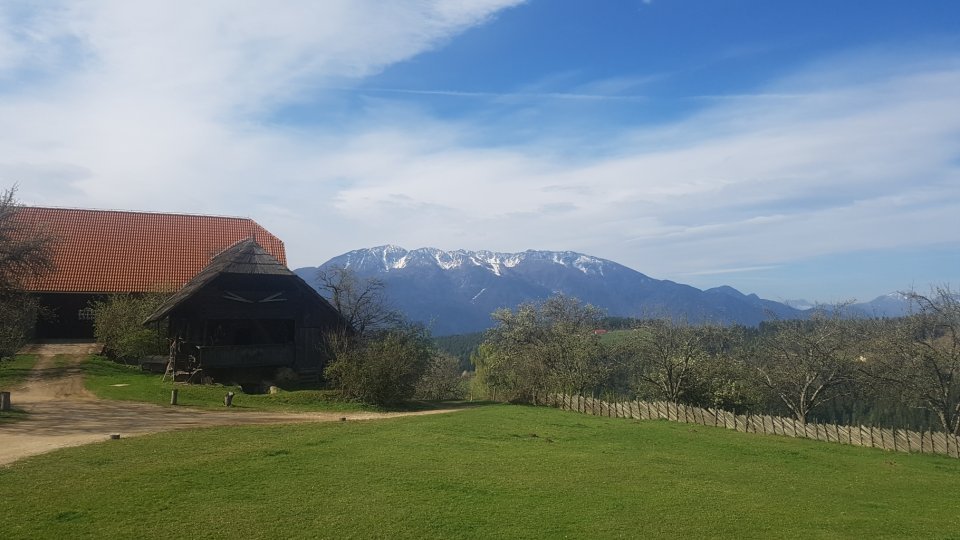 So kann der Tag beginnen, die Aussicht von der Hotelterrasse.