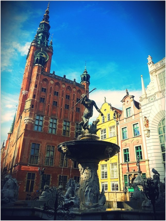 An impression of Gdansk's historic city centre