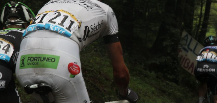 Christopher von bc bei der Tour de France 2014 im support Car von Mavic