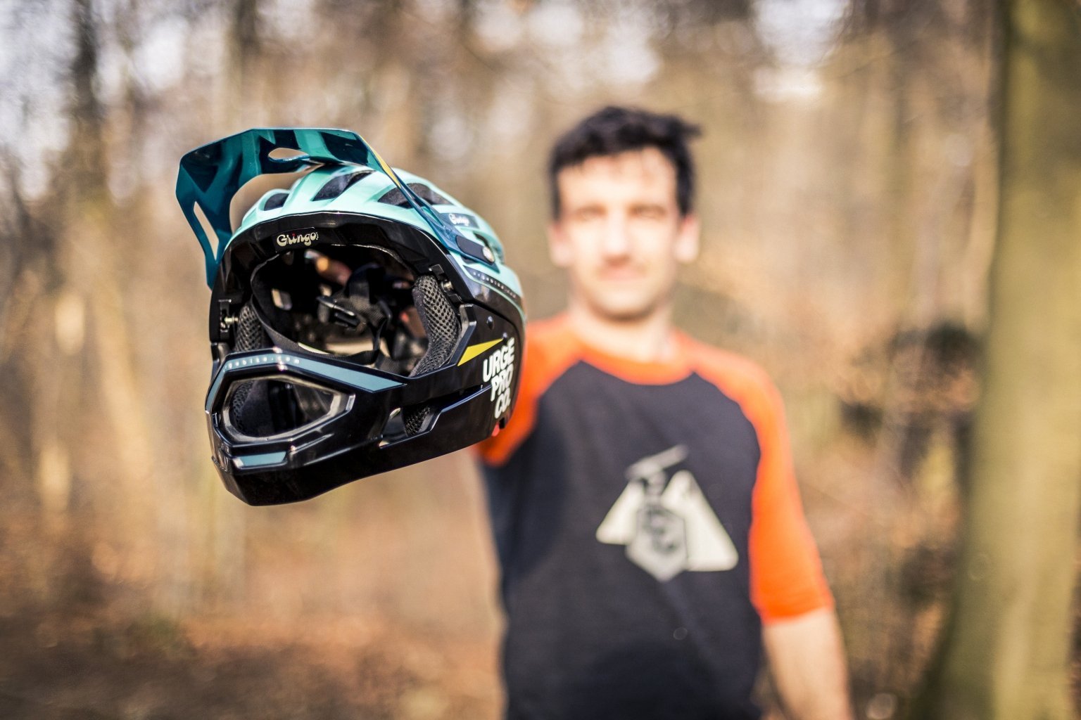 Integralhelm Mountainbiker