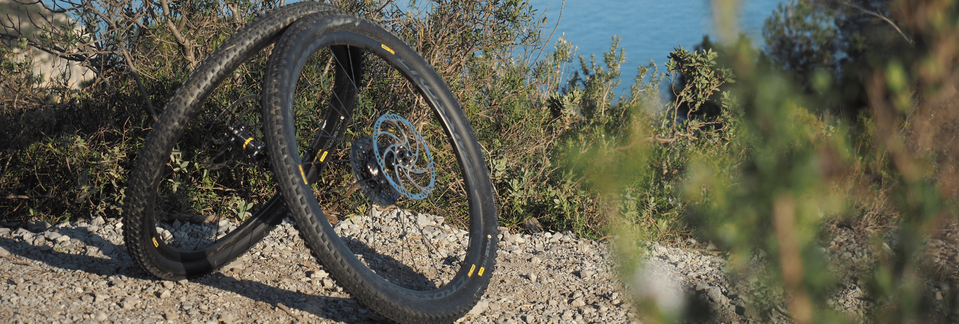 Mavic Crossmax Pro Carbon wheelset.