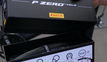 Unboxing the P Zero, the packaging is certainly noteworthy.