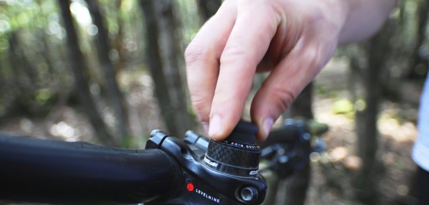 The EDC Tool doesn't add much height above the headset cap.