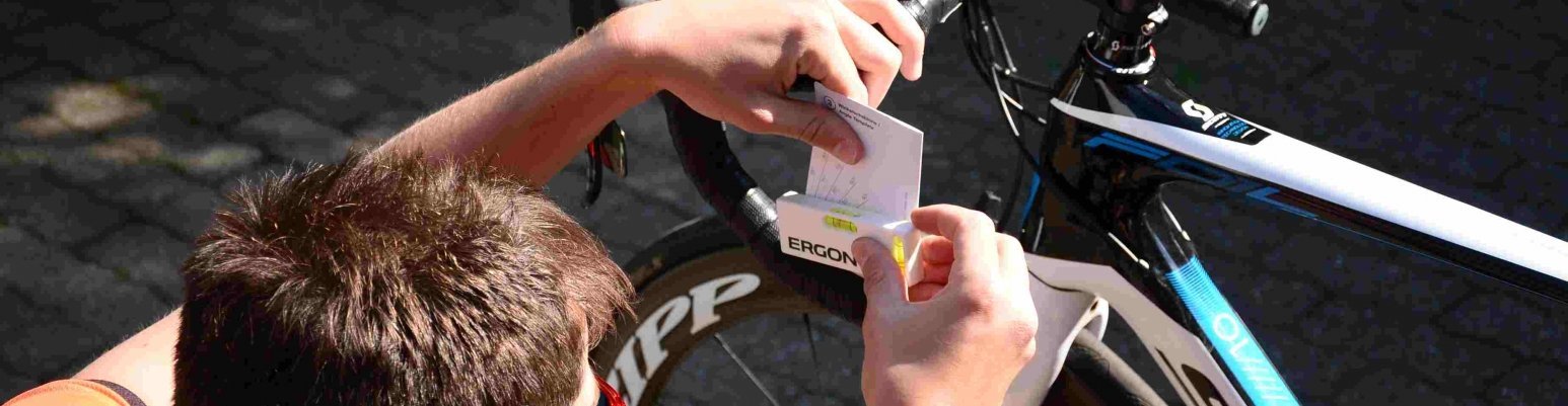 Ergon Fitting Box, Bike Fitting, Sattel anpassen, Fahrrad Haltung anpassen