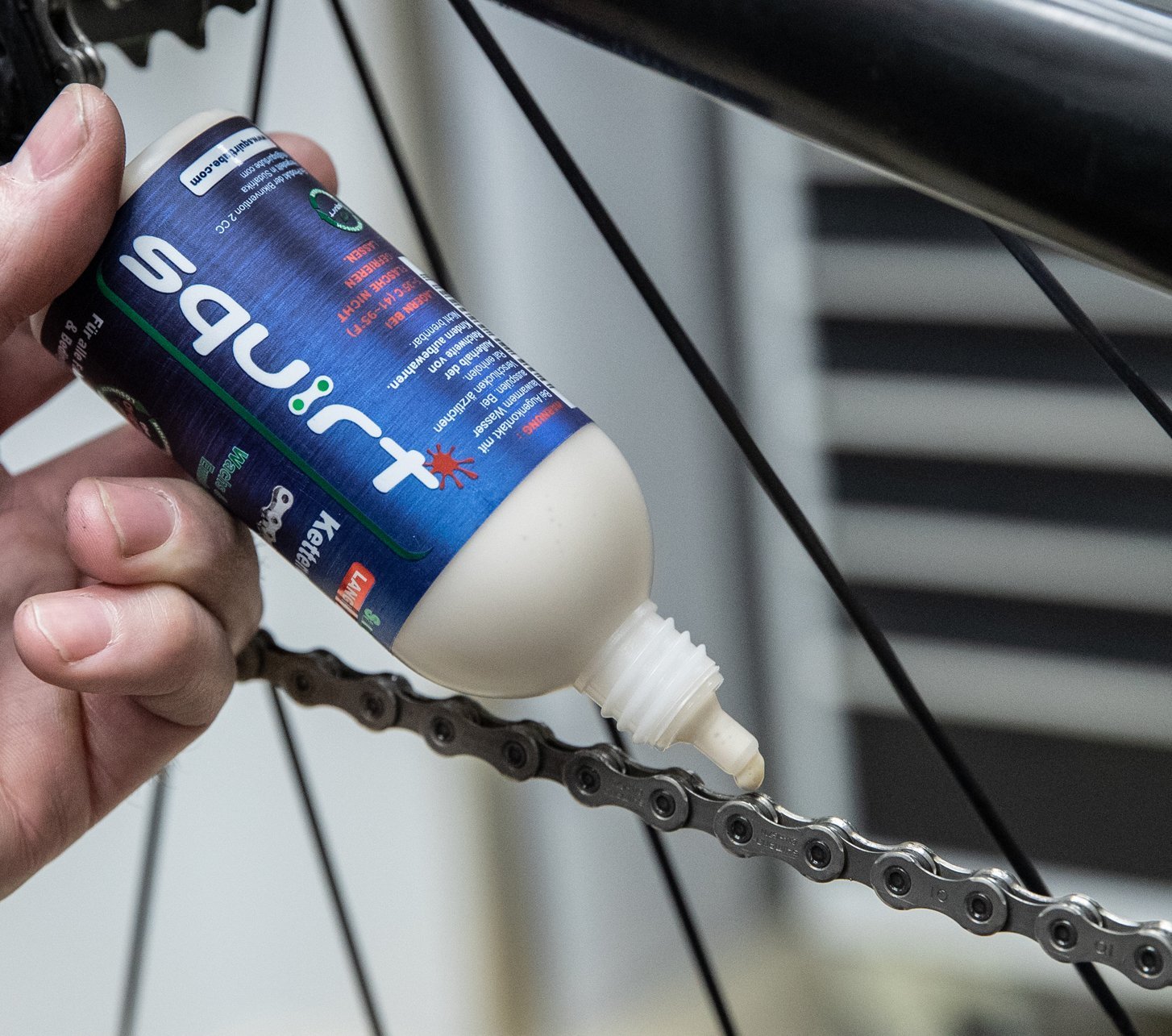 Sqirt Lube cera para cadenas y más