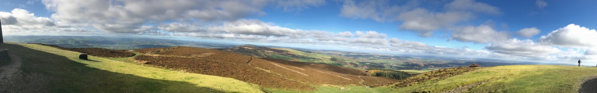 The Clwyd in Wales offers panorama views everywhere you look.