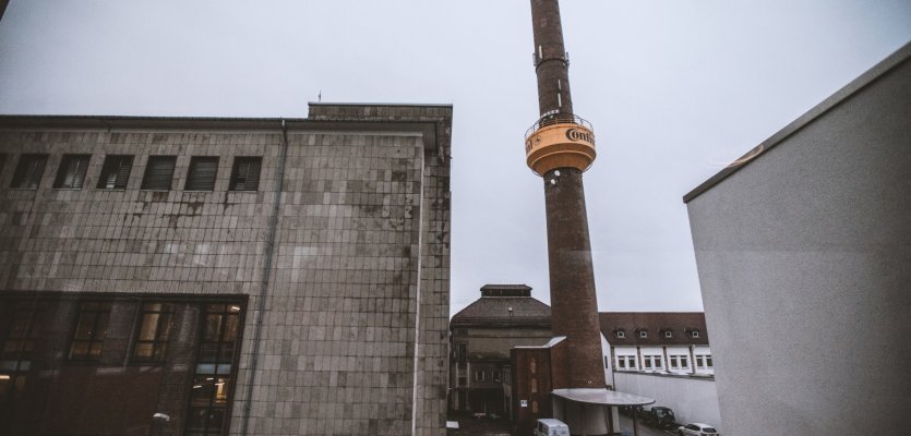 An vielen Stellen sieht man das Alter des Gebäudes.