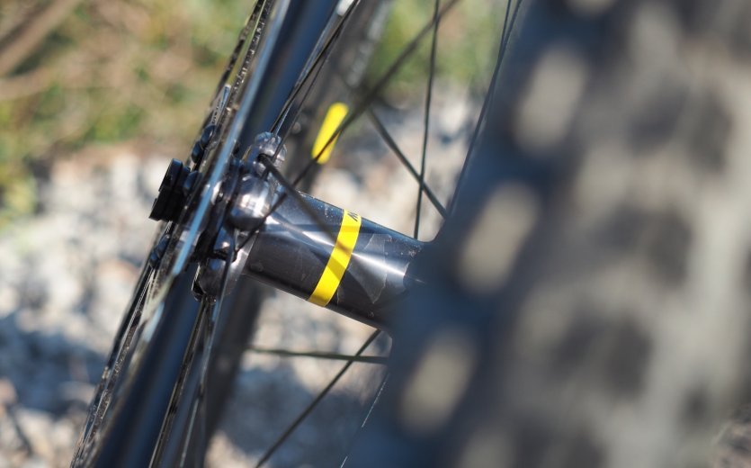 Mavic Crossmax Pro Carbon WTS wheelset.