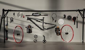 Alle Parts des Komplettbikes