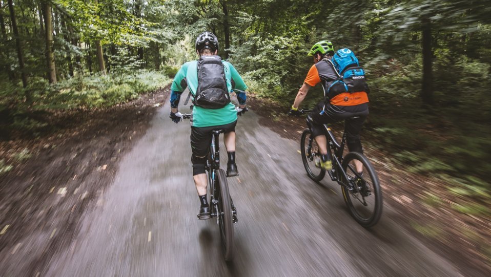 There is a shortcut that takes you straight to the bike park.