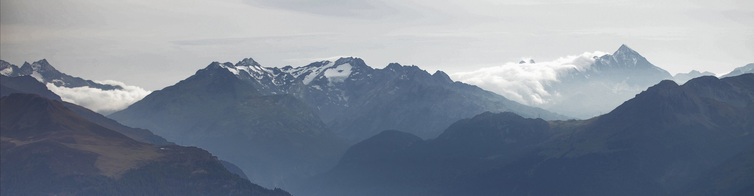 Weitblick über die Alpen – Symbolbild für Orientierung beim Finden passender Fahrradteile mit Part Scout