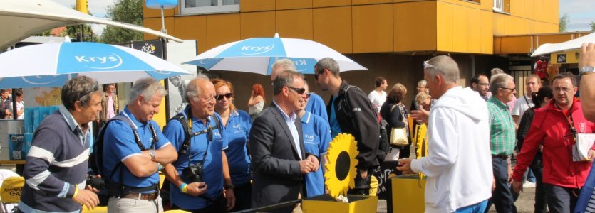 Christopher von bc bei der Tour de France 2014