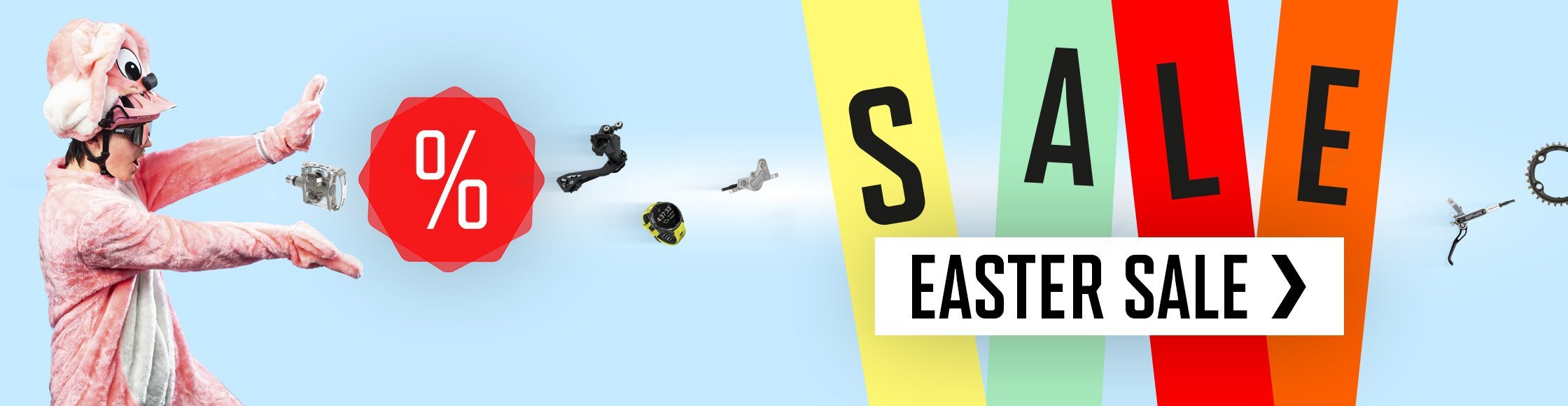 Easter Sale at bike-components – Don’t waste time dithering – save on top-quality bikes, bike parts and clothing