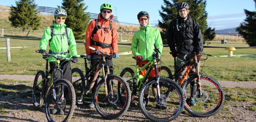 Biken mit Jérôme Clementz