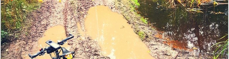 Fahren bei diesen Bedigungen ist eine harte Probe für Körper und Geist.