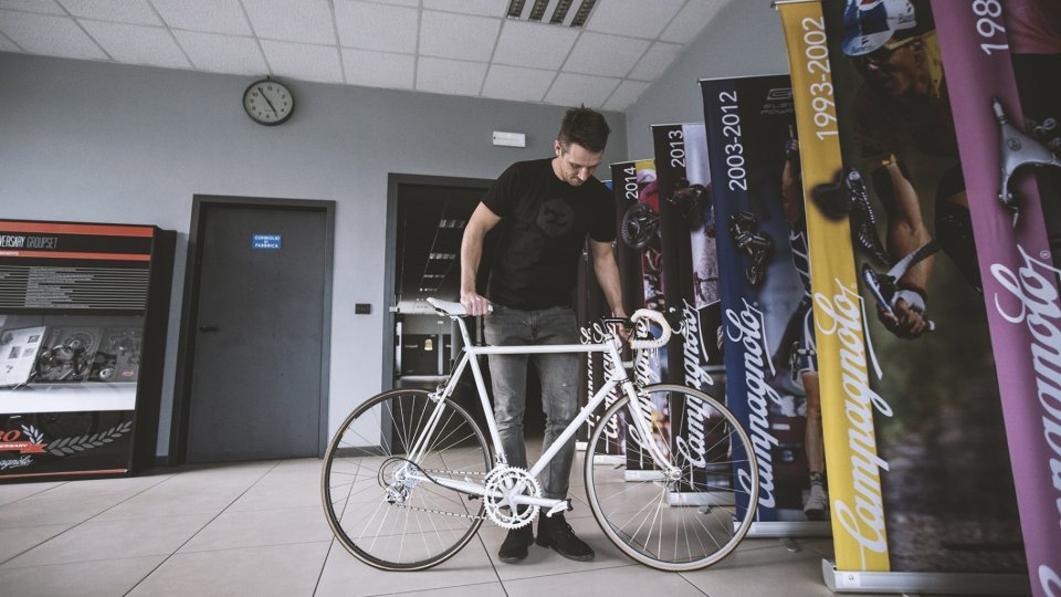bike-components visits Campagnolo in Italy.