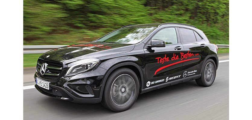 Teste die Besten Teilnehmer mit einem Mercedes-Benz GLA CDI 4MATIC auf dem Weg von Aachen nach Olpe