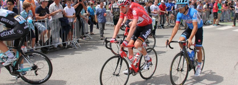 Christopher von bc bei der Tour de France 2014