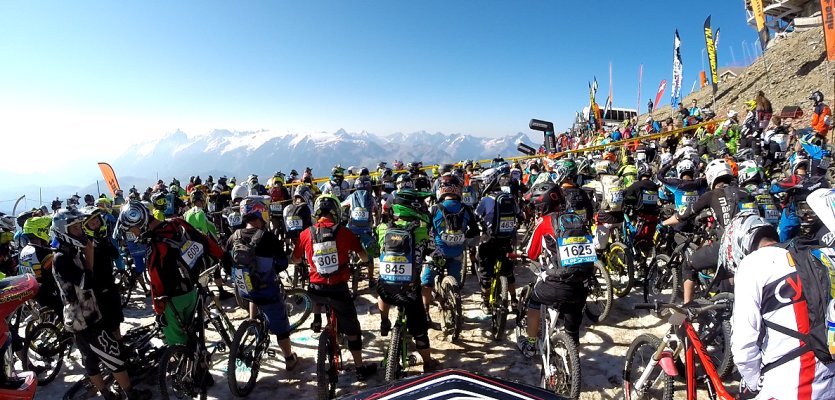 Megavalanche 2015, Enduro Rennen