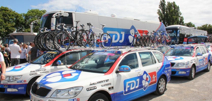 Christopher von bc bei der Tour de France 2014