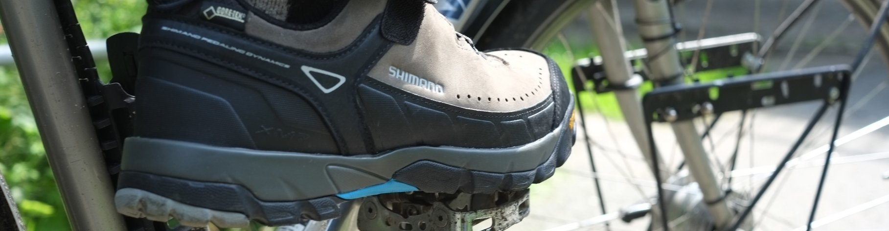 Danke Vibram-Sohle und Klickmechanisms hat man in jeder Situation genug Grip auf dem Pedal.