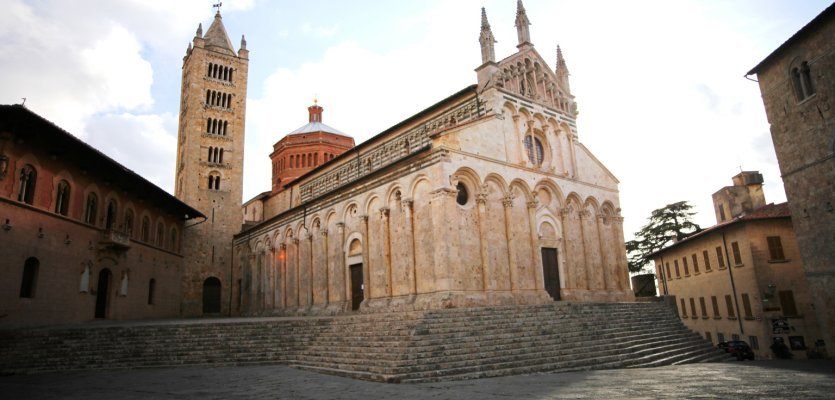 Der Dom San Cerbone in der Altstadt von Massa Marittima