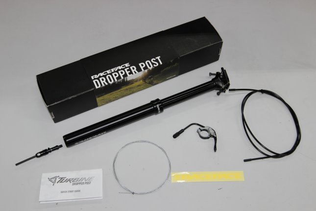 Turbine shop dropper post