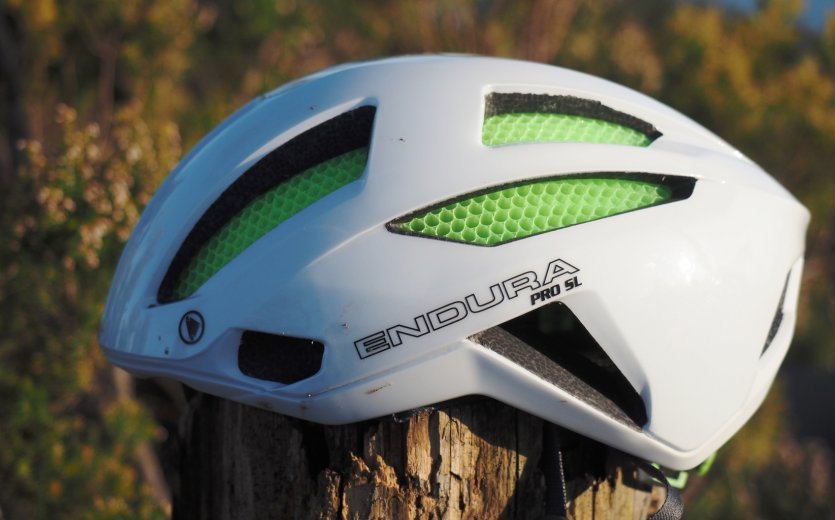The Endura Pro SL Road / Cross / Cross Country Helmet.