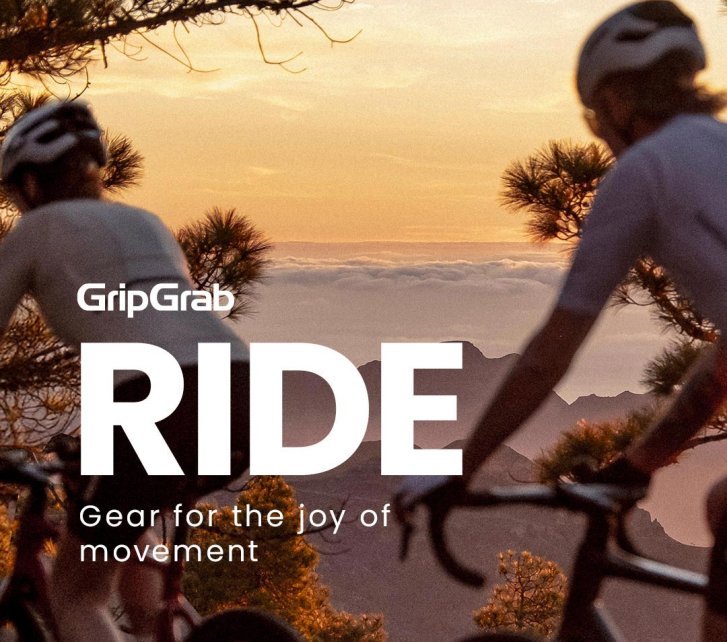 GripGrab RIDE Fahrradbekleidung für komfortable Rennradfahrten, Training und Touren bei Sonnenuntergang