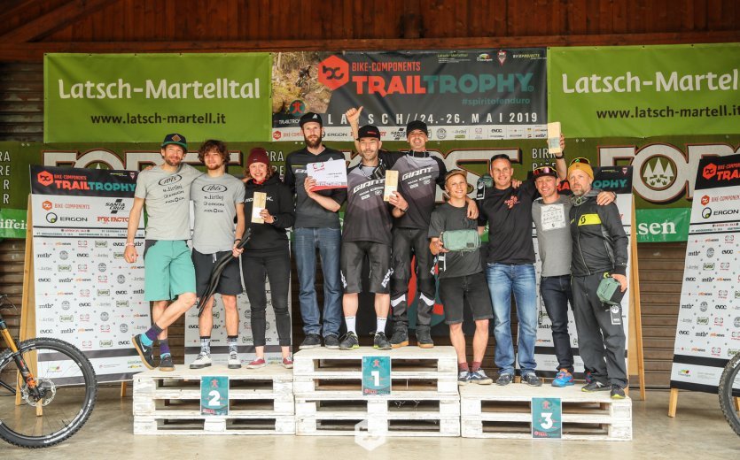 TrailTrophy Podium Latsch 2019