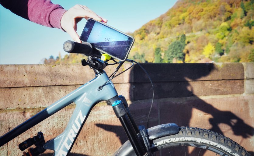 Magura ergonomische Bremshebel können auf den optimalen Hebelwinkel eingestellt werden.