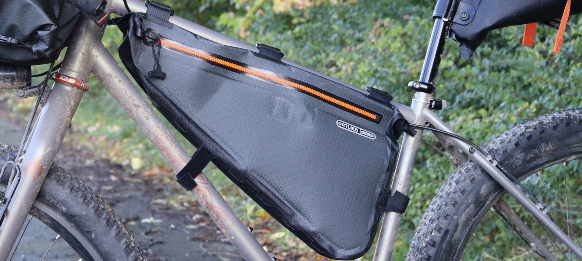 The Frame-Pack is perfect for storing the heavy stuff.