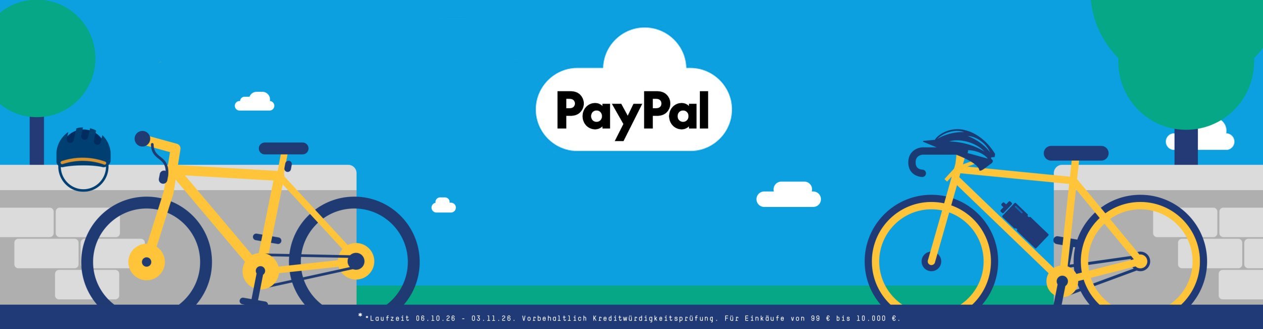 0% PayPal Finanzierung bei Bike-Components