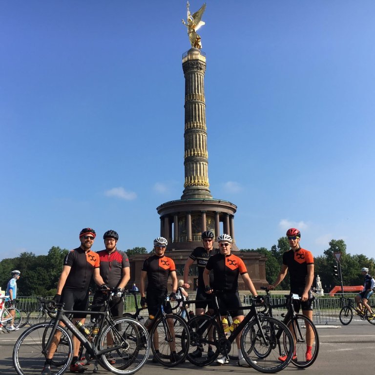 bike-components beim Radrennen: Velothon Berlin 2016