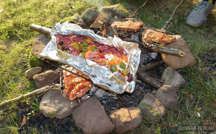 Una buena preparación lo es todo: una deliciosa comida después de la excursión motiva. 