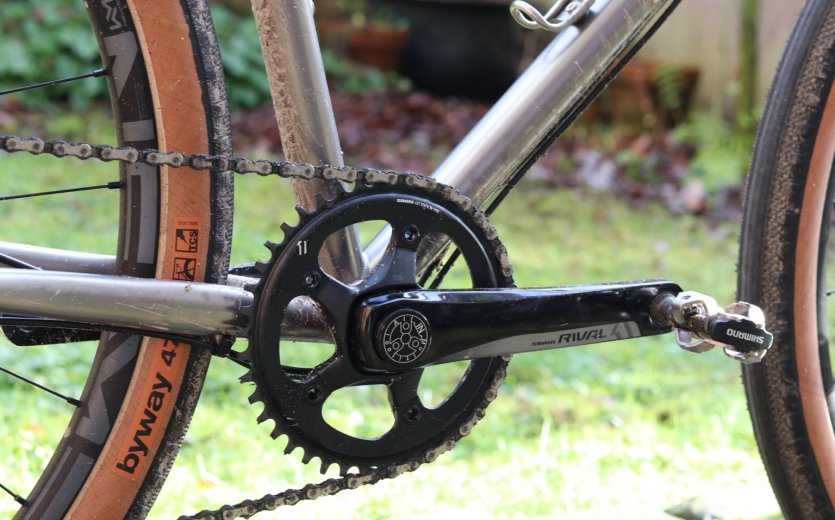 The All In multitool is hard to notice installed in the cranks.