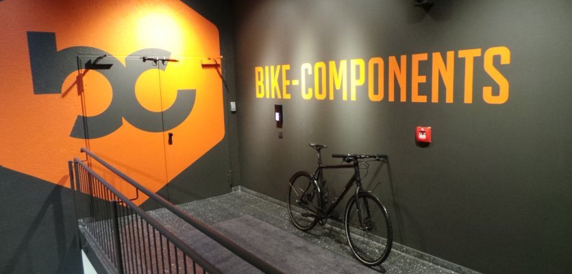 bike-components mit dem Rad zur Arbeit