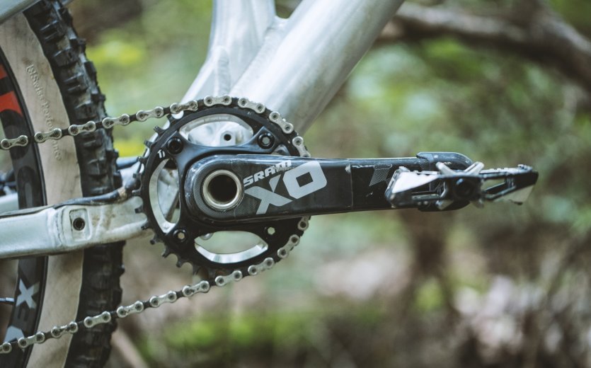 A Liteville 901 Downhill bike that is ready to rock. Made possible by bike-components.de.