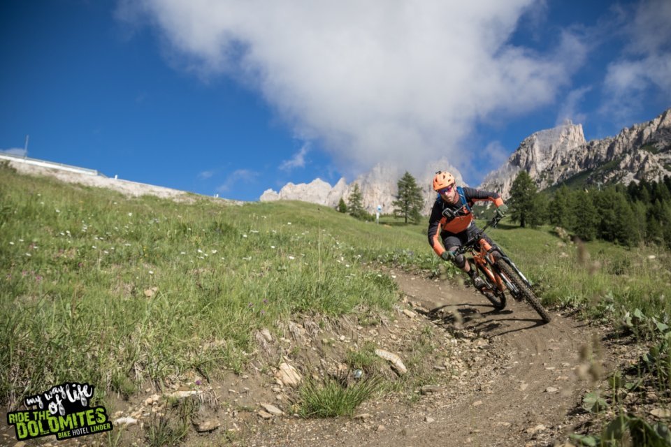 One of the Sella Ronda trails.