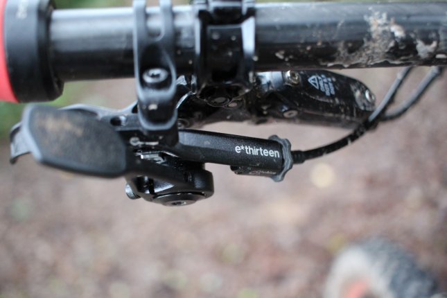 The TRS + comes with a shifter style lever.