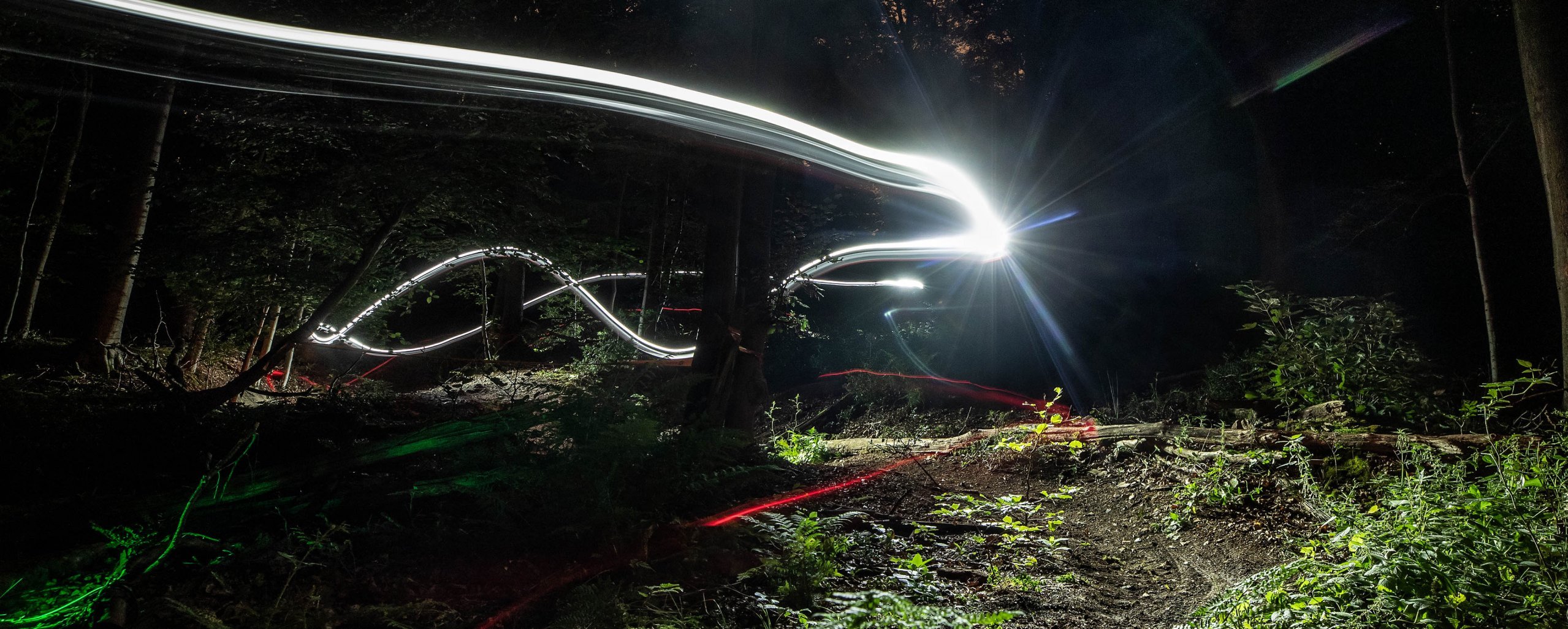 Helmlampen fürs MTB, Nightride