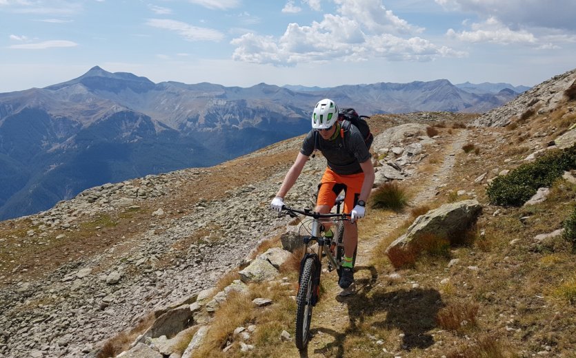 Trailsurfen im hochalpinen Gelände