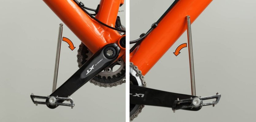 thread direction on bicycle pedals