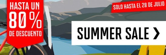 Banner promocional del Summer Sale en bike-components