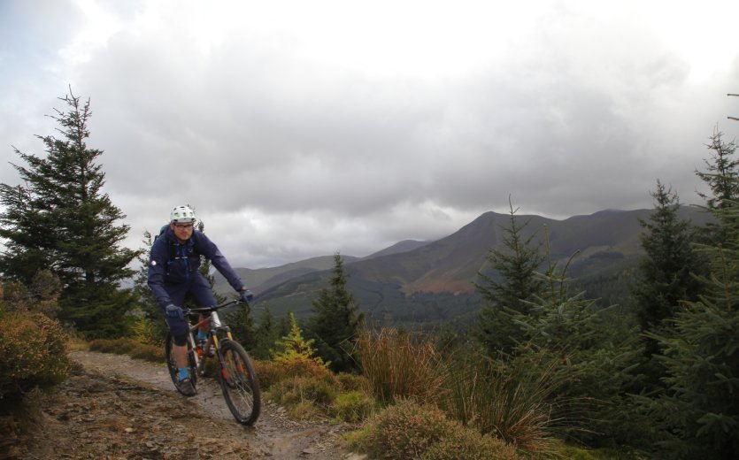 Benjamin on Scottish Trails.