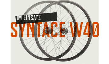 bike-components Syntace Laufradsatz im Einsatz: Syntace W40