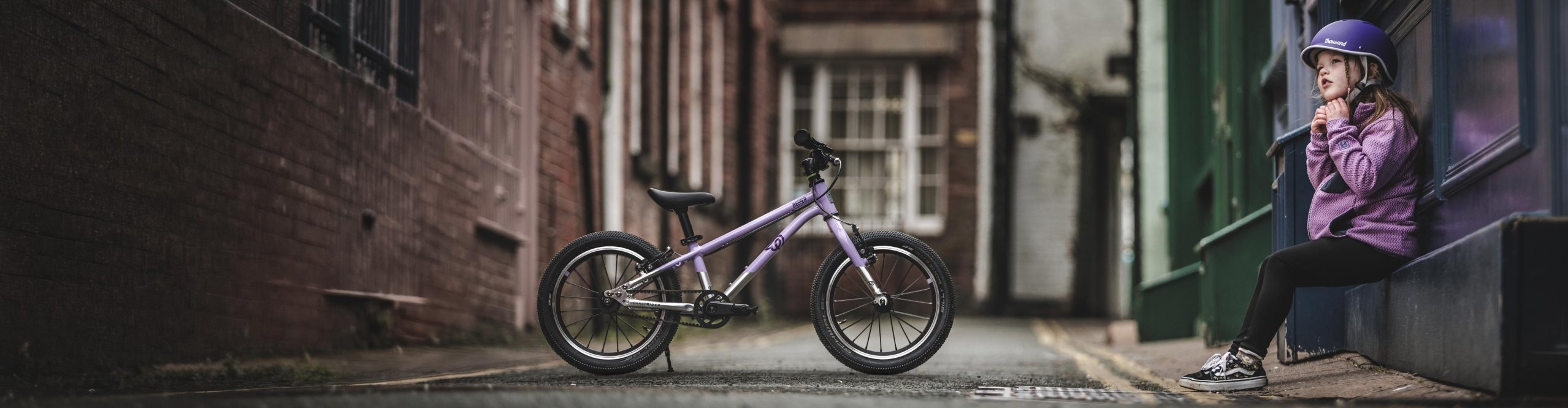 Early Rider Belter Kinderfahrrad in Lila – leichtes Premium-Kinderbike mit Riemenantrieb für Alltag und erste Abenteuer